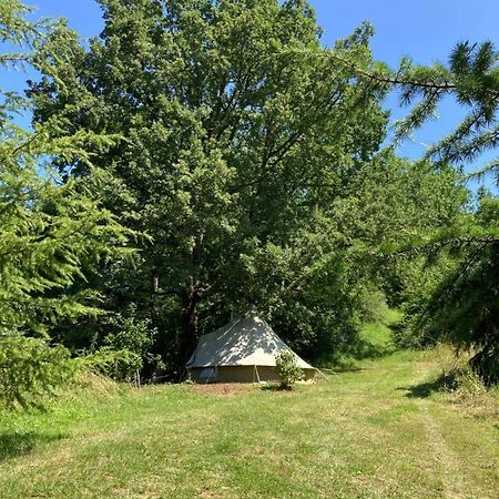 Tente Bivouac Option Bain Chauffee Au Bois Idrac-Respailles 외부 사진