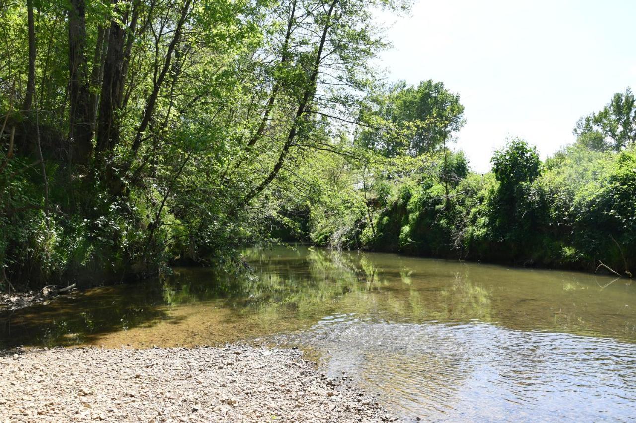 Tente Bivouac Option Bain Chauffee Au Bois Idrac-Respailles 외부 사진